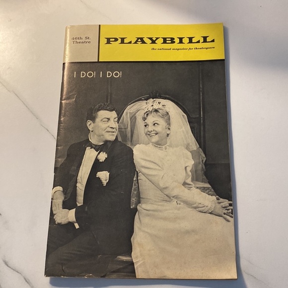 Other - Broadway Vintage Playbill for I DO!IDO! With Mary Martin & Robert Preston 1966